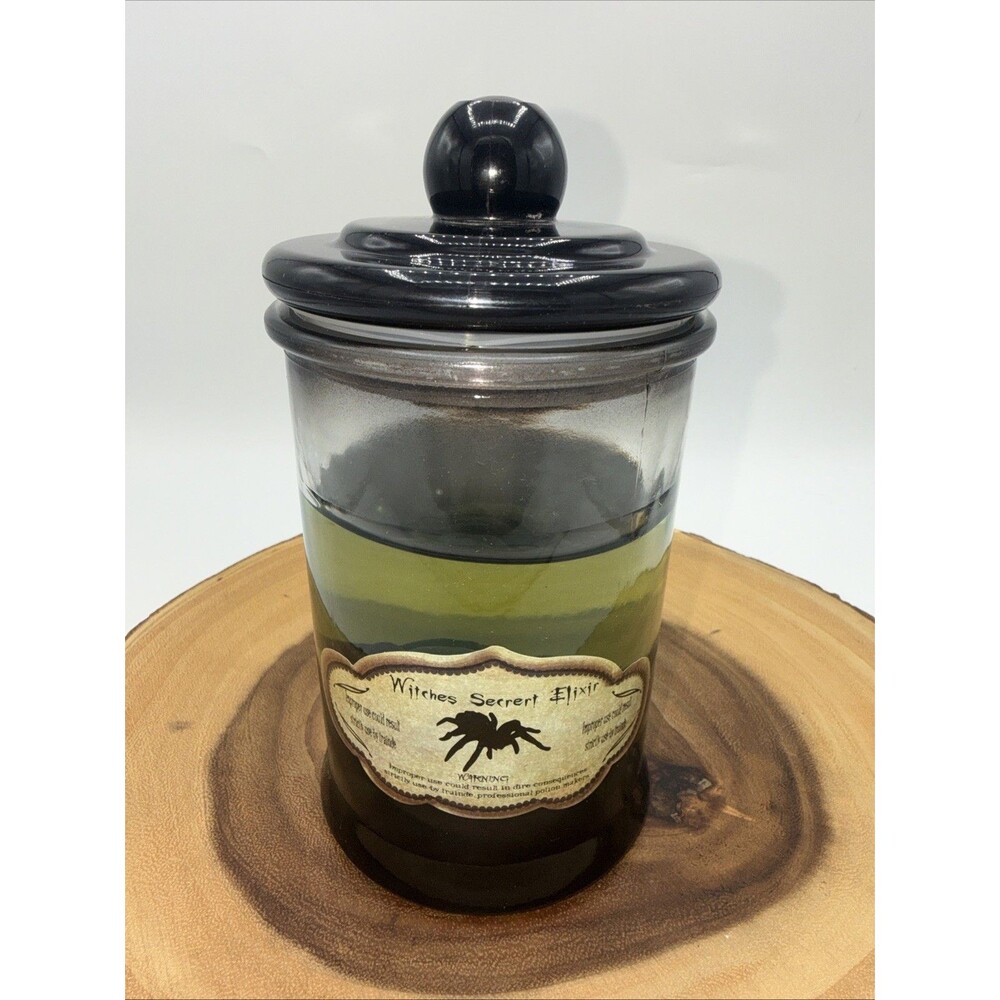 Pan Asian - Witches Secret Elixir Apothecary/Specimen, Jar, 7 Inch Light Up